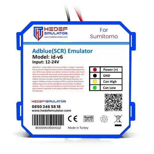 Sumitomo AdBlue İptal Emülatörü